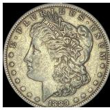 1889-O Silver Morgan Dollar NEARLY  UNCIRCULATED