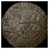 1762 German States Copper 21 Heller CLOSELY UNCIRC