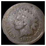 1877 Indian Head Cent NICELY CIRCULATED