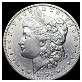 1896 Morgan Silver Dollar CLOSELY UNCIRCULATED