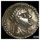 Greco-Bactria Eucratides I 171-145 BC Silver Obol