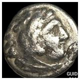 Macedonian Kingdom Alexander III Type Silver Drac