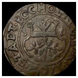 1762 German States Copper 21 Heller CLOSELY UNCIRC