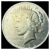 1922 Silver Peace Dollar UNCIRCULATED