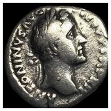 Roman Empire Antoninus Pius 138-161 AD Silver Den