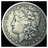 1892-S Silver Morgan Dollar LIGHTLY CIRCULATED