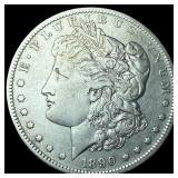 1890-O Silver Morgan Dollar NEARLY UNCIRCULATED
