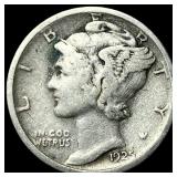 1925-S Silver Mercury Dime LIGHTLY CIRCULATED