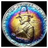 1920 Silver Pilgrim Tercentenary Half Dollar UNCIR