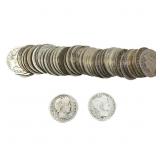 [48 Coins]Mixed Dates Silver Quarter Roll