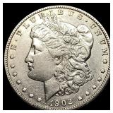 1902 Morgan Silver Dollar CLOSELY UNCIRCULATED
