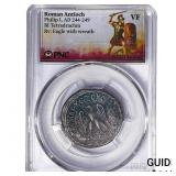 Roman Antioch Philip I 244-249 AD Bi-Tetradrachm