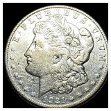 1921 Silver Morgan Dollar NEARLY UNCIRCULATED