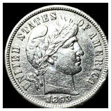 1893-S Silver Barber Dime CLOSELY UNCIRCULATED
