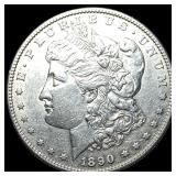 1925 Silver Stone Mountain Half Dollar CHOICE AU