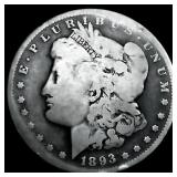 1893-S Morgan Silver Dollar NICELY CIRCULATED