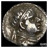 Greco-Bactria Eucratides I 171-145 BC Silver Obol