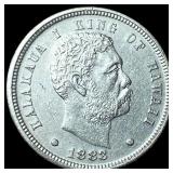1883 Hawaii Silver Dime CLOSELY UNCIRCULATED