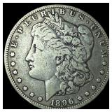 1896-O Silver Morgan Dollar LIGHTLY CIRCULATED