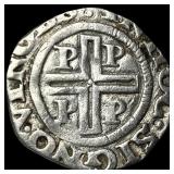 Portugal Joao IV 1640-56 Silver 1/2 Tostao NEARLY