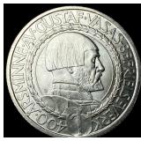 1921 Sweden Silver 2 Kroner UNCIRCULATED