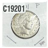 1901 Barber Half Dollar