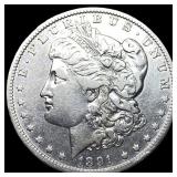 1891-O Silver Morgan Dollar NEARLY UNCIRCULATED