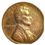 1931-S Wheat Cent Rare Date