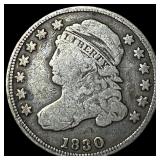 1830 Capped Bust Dime NICELY CIRCULATED