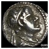 Greco-Bactria Eucratides I 171-145 BC Silver Obol