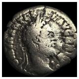 Roman Empire Commodus 180-196 AD Silver Denarius