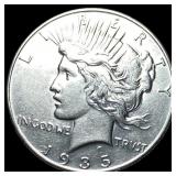 1935 Silver Peace Dollar CLOSELY UNCIRCULATED