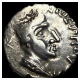 Ancient Indian Nahapana 78-40 BC Silver Drachm CL