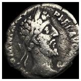 Roman Empire Commodus 180-196 AD Silver Denarius