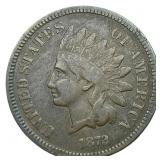 1872 Indian Head Cent Rare Date