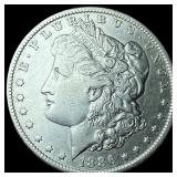 1886 Silver Morgan Dollar NEARLY UNCIRCULATED