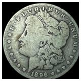 1896-O Silver Morgan Dollar LIGHTLY CIRCULATED