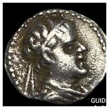 Greco-Bactria Eucratides I 171-145 BC Silver Obol