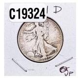 1921-D Walking Liberty Half Dollar