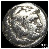 Macedonian Kingdom Alexander III Type Silver Drac
