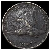 1857 Copper-Nickel Flying Eagle Cent HIGH GRADE