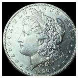 1890-S Silver Morgan Dollar CHOICE BU