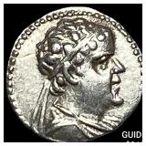 Bactria Eucratides I 170-145 Silver Obol CHOICE A