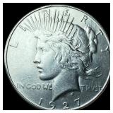 1927-S Silver Peace Dollar UNCIRCULATED