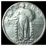 1926 Standing Liberty Silver Quarter NEARLY UNCIRC
