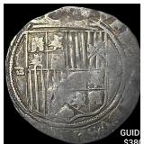 1474-1504 Spain Sevilla Silver Real NEARLY UNCIRCU