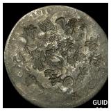1796 Colonial Spain Silver 8 Reales Punchmarks NEA