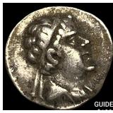 Greco-Bactria Eucratides I 171-145 BC Silver Obol