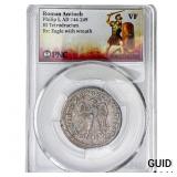 Roman Antioch Philip I 244-249 AD Bi-Tetradrachm