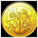 2023 1/10 oz Gold Austrian Philharmonic UNCIRCULAT